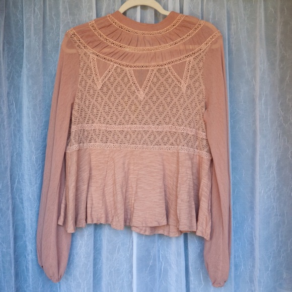 Free People Peplum Top - Size M - Picture 3 of 10